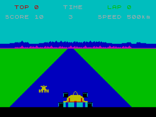 Pole Position screenshot 3 for ZX Spectrum